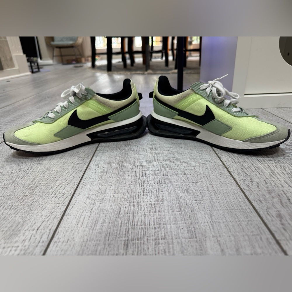 Nike Air Max Pre-Day Sneakers: Women’s Lime Green and Black